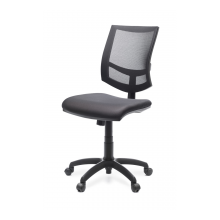 Sillas ergonómicas con espaldar  en malla y asiento tapizado