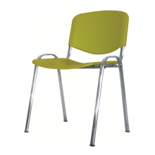 Silla estructura tubo acero elíptico pintura electrostática muebles Bogota