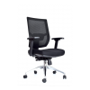 Silla Slim Gerente Sillas ergonómicas con espaldar en malla y asiento tapizado