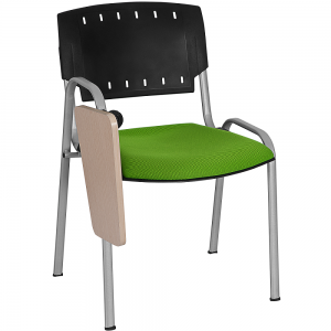 Silla universitaria Sigma Silla ergonómica, cómoda, económica. Para Salas de Capacitación, Universidades